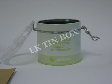 الصين 90G Adagio Airtight غطاء الشاي القصدير مربع معدن صفيح مادة واضح الورنيش المزود