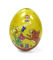 يمكن بيض على شكل بيض تين القصدير لعيد الفصح عطلة ، ديكور علب الصفيح المزود