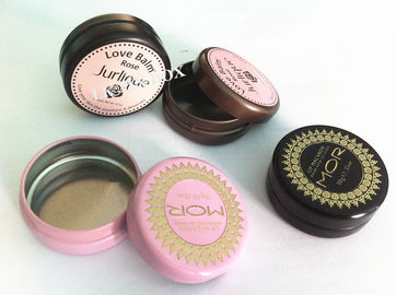 10g 35oz Mor Antipodes Small Tin Boxes With Embossing، جولة صغيرة القصدير الحاويات المزود